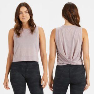Vuori Light Purple Twist Back Tank Top